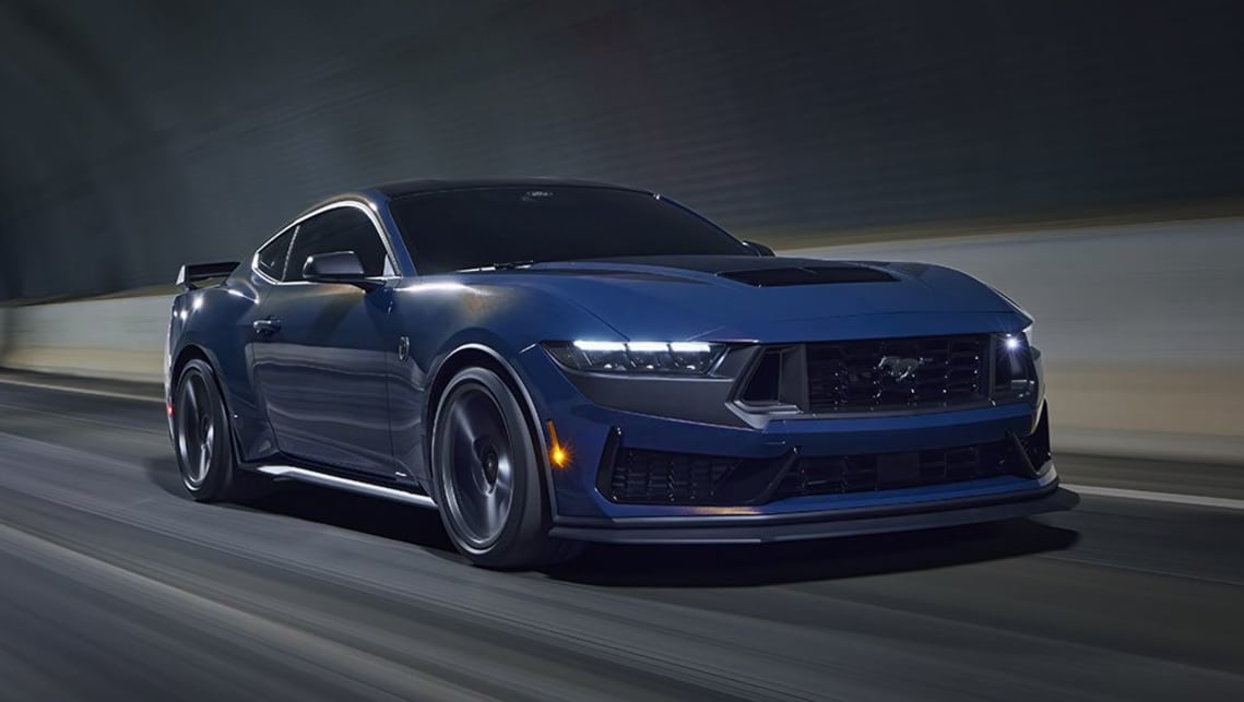 2023 Ford Mustang Dark Horse: Blue Oval springs Toyota Supra, BMW M4